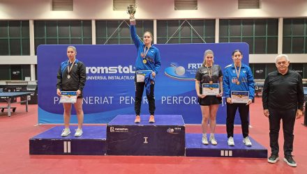 Elena Zaharia, medalie de aur și la simplu, la Campionatul Național de Tineret U21