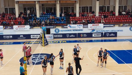 Voeibalistele noastre, meci thriller cu CSM București! A fost 2-3, după un final dramatic