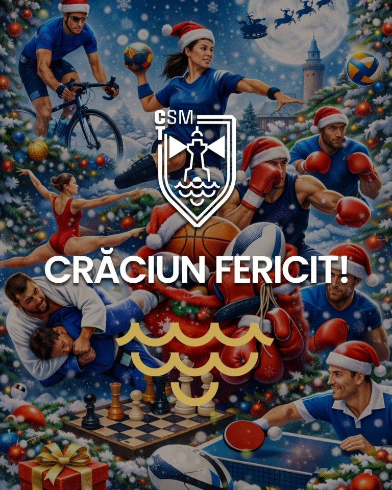 CSM Constanța vă urează să aveți parte de sărbători binecuvântate!