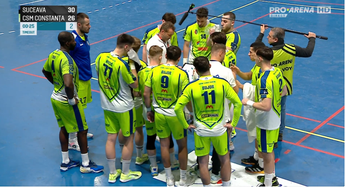 CSM Constanța, 30-31 la Suceava, în ultima etapă a turului Ligii Zimbrilor