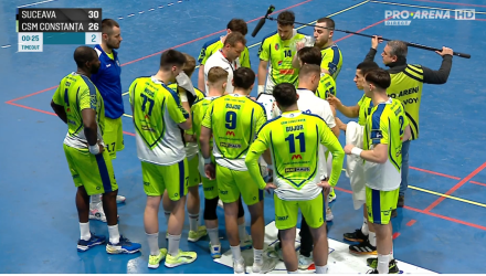 CSM Constanța, 30-31 la Suceava, în ultima etapă a turului Ligii Zimbrilor