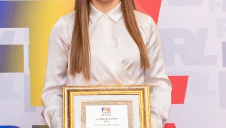 Alexandra Voiculescu de la CSM Constanța a fost desemnată Sportiva anului U20 de FRL