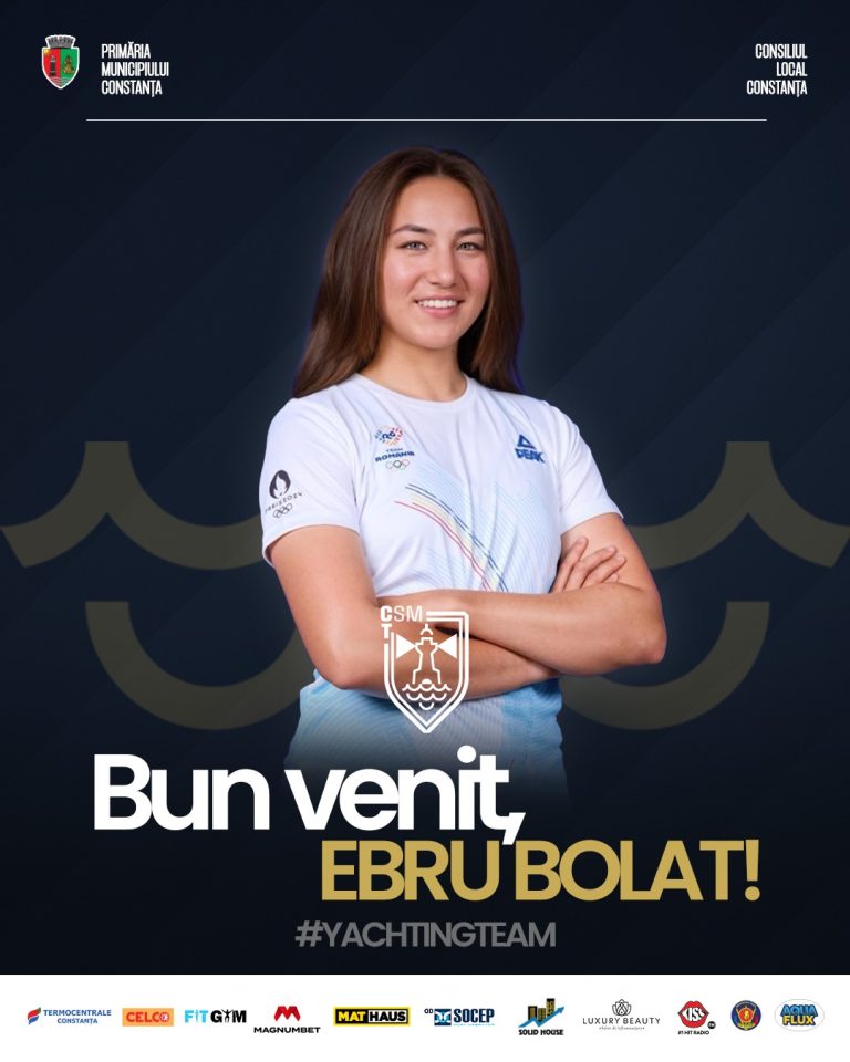 Ebru Bolat, vedeta yachtingului românesc, va evolua pentru CSM Constanța!