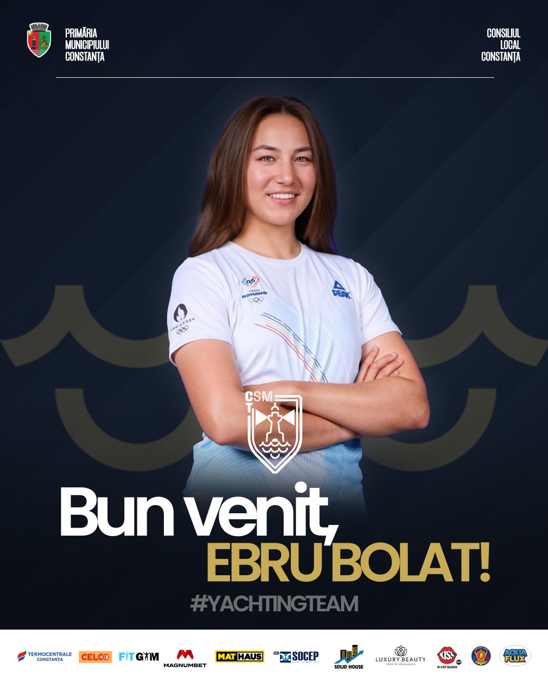 Ebru Bolat, vedeta yachtingului românesc, va evolua pentru CSM Constanța!