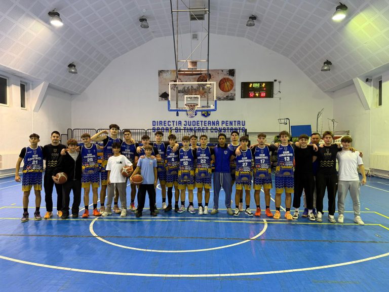 Meciuri importante pe teren propriu pentru tinerii baschetbaliști de la CSM Constanța
