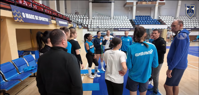 Primul meci al anului la Sala Sporturilor! CSM Constanța și CSM Corona Brașov joacă sâmbătă, de la 18.00, în etapa a X-a a Diviziei A1 de volei feminin,