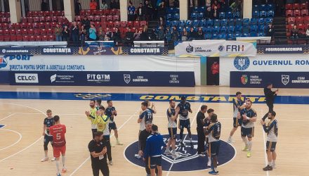 CSM Constanța cedează în duelul cu campioana Dinamo București din Liga Zimbrilor