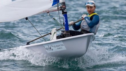 Ebru Bolat evoluează la Grand Prix-ul Portugaliei, care reunește elita yachtingului mondial