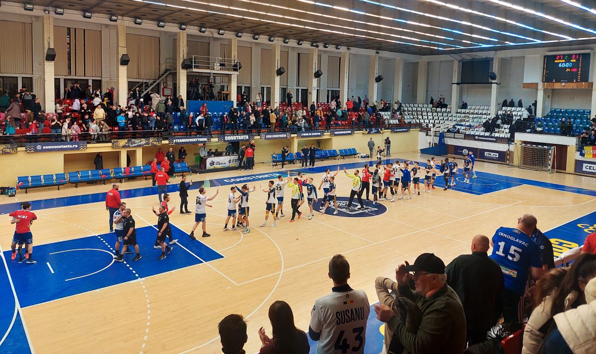 Fanii au avut parte de spectacol la primul meci de handbal din 2026! CSM Constanța – HC Buzău 27-31, în debutul returului