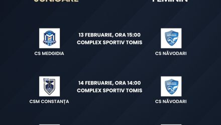 Săptămâna aceasta, întâlnim CS Medgidia, CS Năvodari într-un nou turneu!