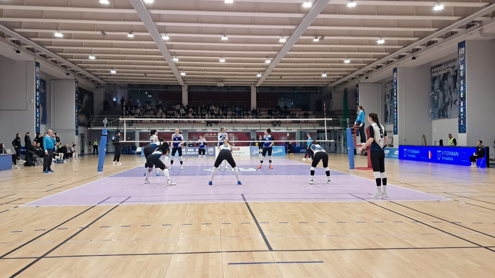 CSM Constanța a cedat în trei seturi pe terenul lui CSM București