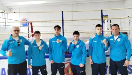 Patru sportivi de la CSM Constanța au boxat la “Dracula Open”