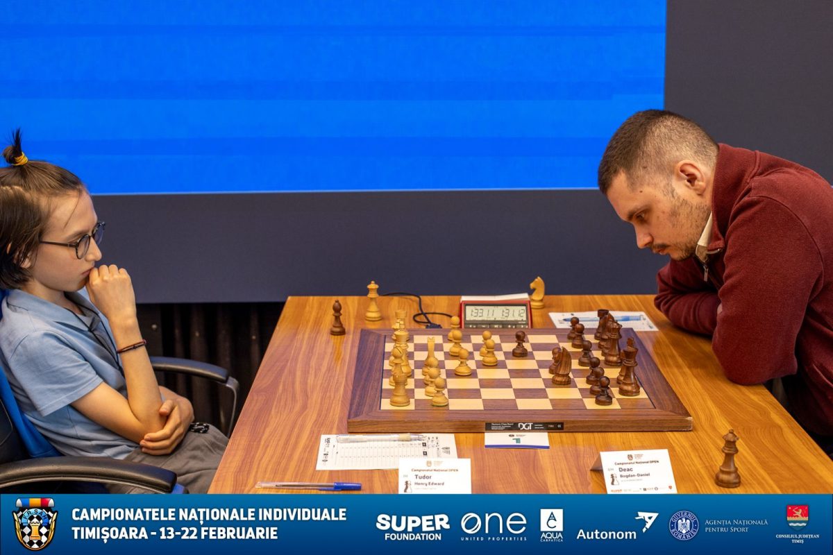 Henry Tudor, locul 7 la Campionatul Național de Șah Individual