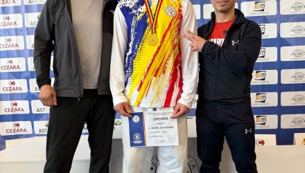 Victor Sandu, medalie de aur la Campionatul Național U21 de Judo