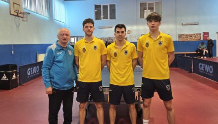 Băieții de la CSM Constanța, învingători în primul meci al barajului de promovare în Superliga de tenis de masă!