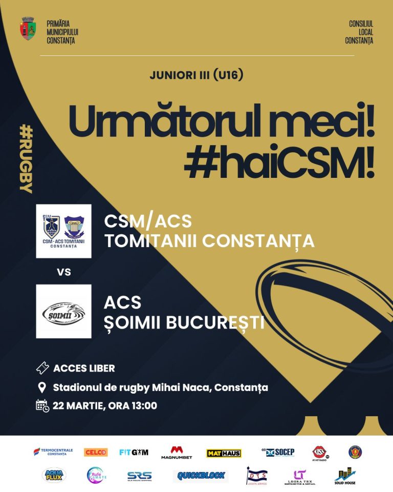 🔥 CSM / ACS Tomitanii Constanța 🆚 ACS Șoimii București