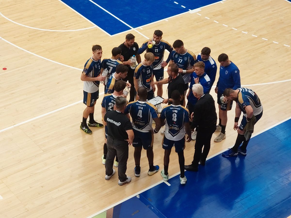 CSM Vaslui – CSM Constanța 27-27, în etapa a XIV-a din Liga Zimbrilor