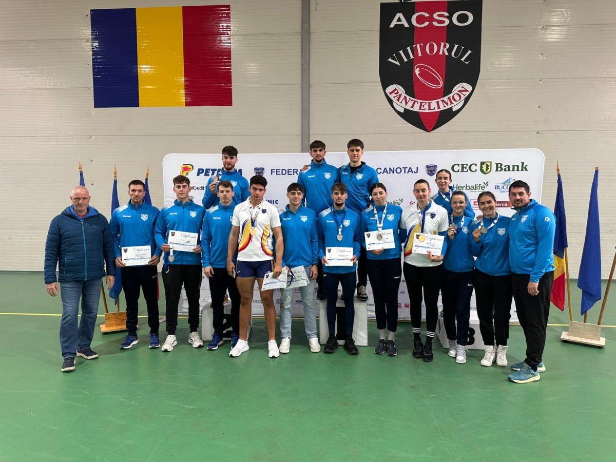 Titluri de campioni pentru canotorii de la CSM Constanța la Naționalele de Ergometru