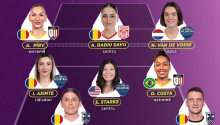 Victoria de la Lugoj nu a rămas neobservată: Mihaela Manole, liberoul etapei, Florin Voinea, antrenorul etapei!