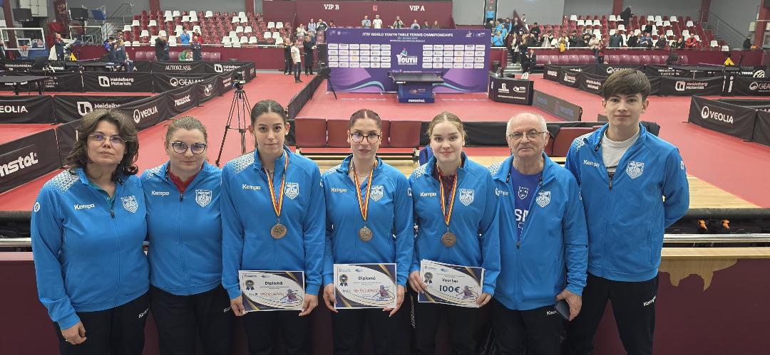 Medalii de bronz pentru CSM Constanța la Campionatul National Individual de Seniori de tenis de masă
