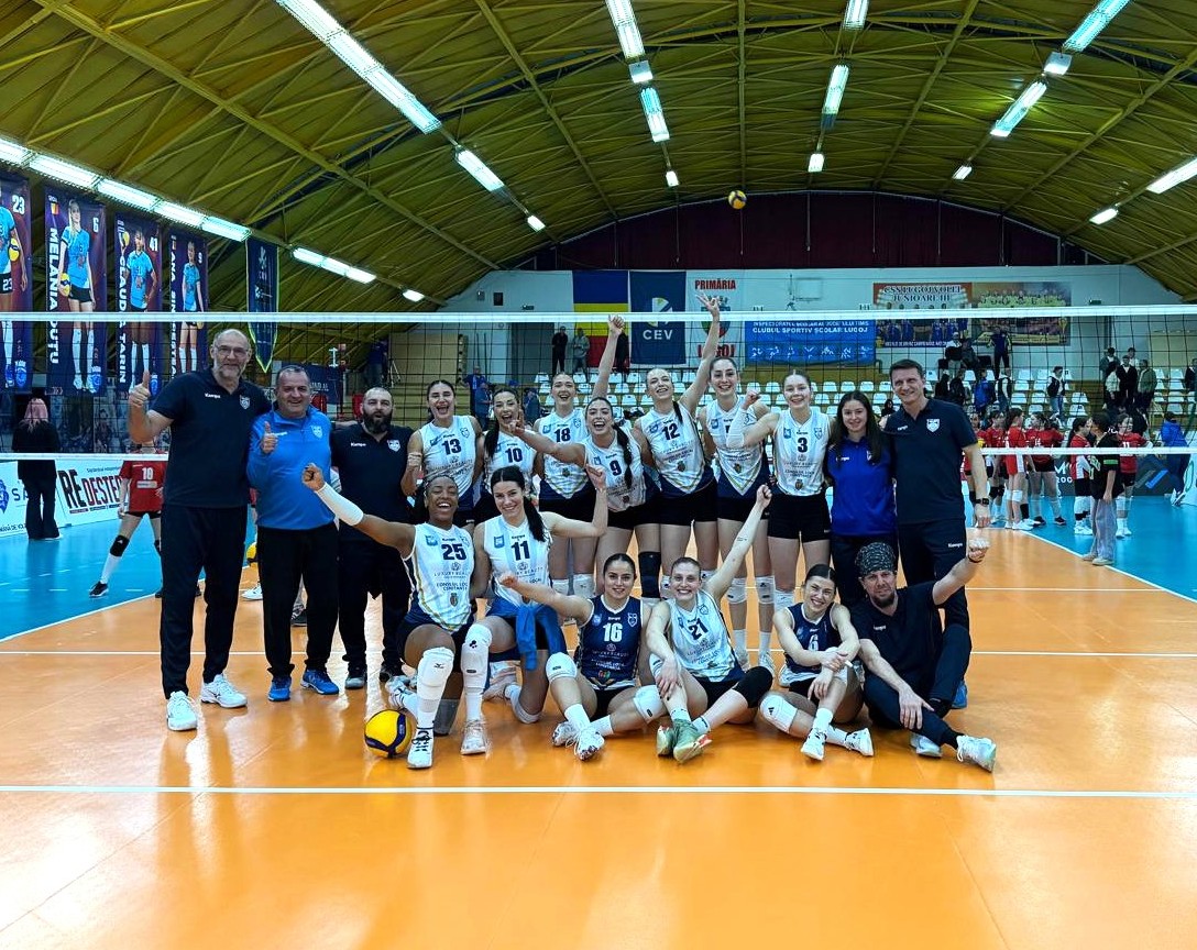 Victorie cu 3-0 la Lugoj! CSM Constanța încheie sezonul regular pe locul 6 și va juca în play-off-ul Diviziei A1 cu Dinamo București