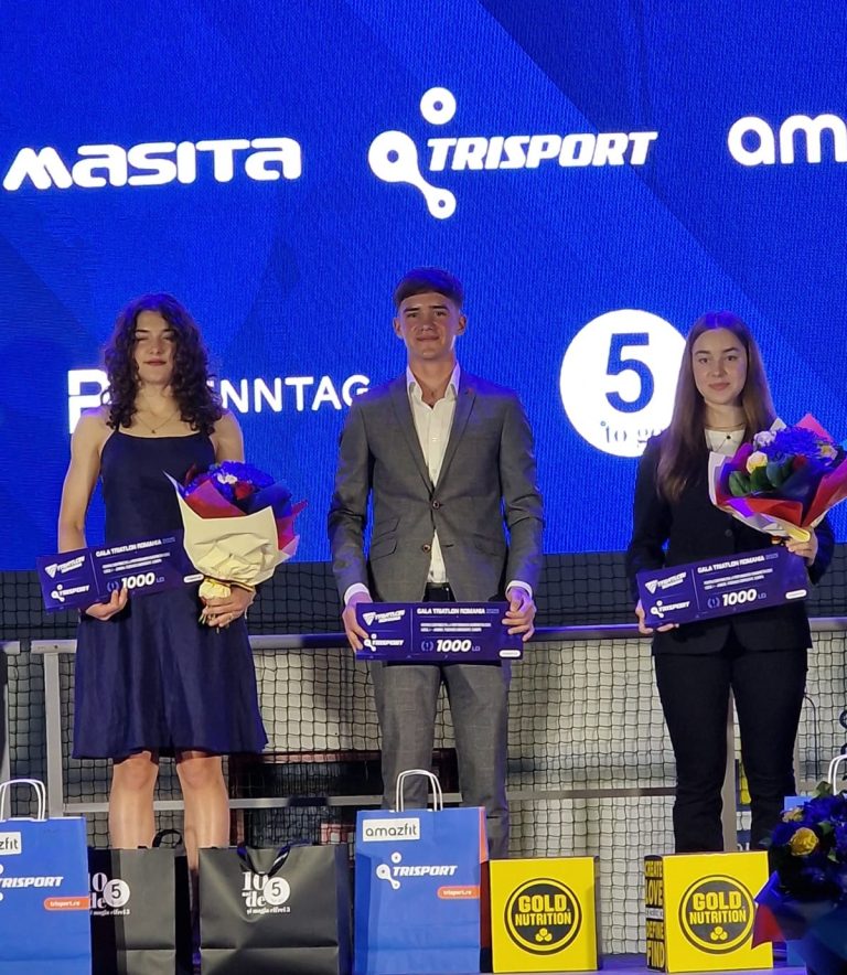 Cei mai buni! Carol Popa și Raul Petre, premiați la Gala Triatlon România!