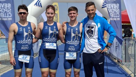 Carol Popa, campion național la duatlon, Amalia Singuran și Raul Petre, medaliați cu argint și bronz