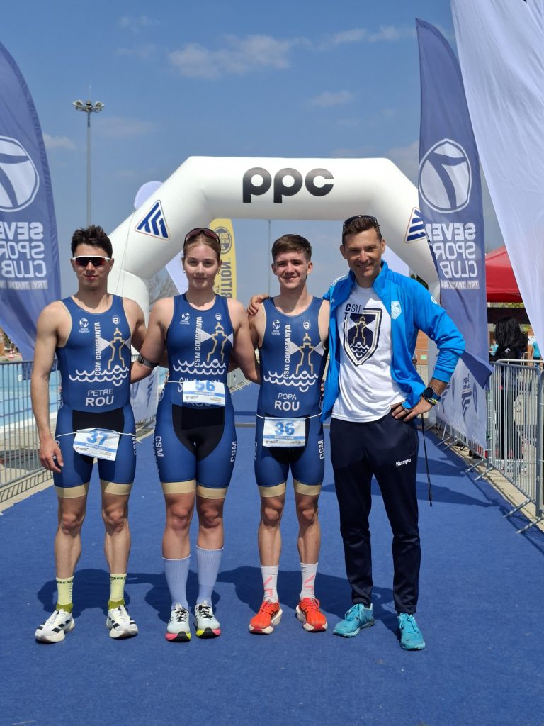 Carol Popa, campion național la duatlon, Amalia Singuran și Raul Petre, medaliați cu argint și bronz