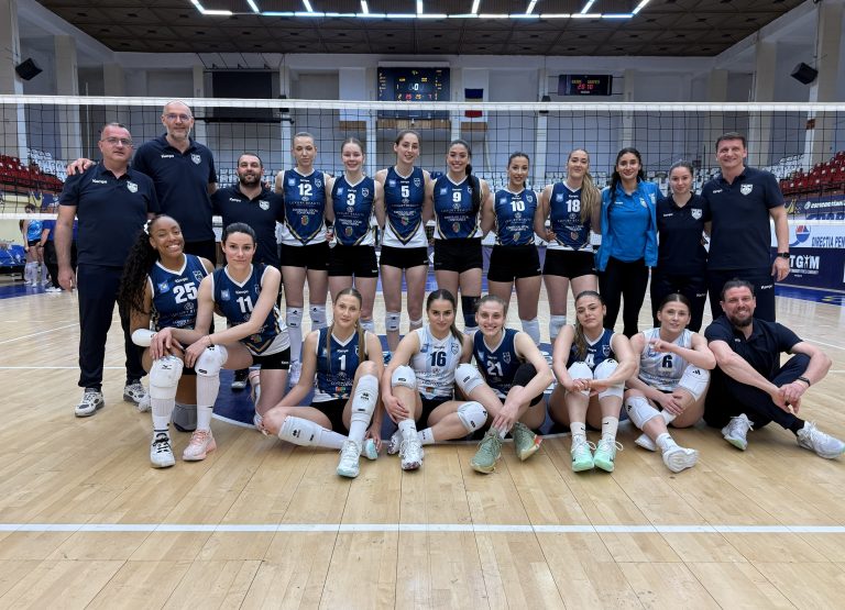 Sezon încheiat pentru voleibalistele noastre! CSM Constanța s-a clasat pe locul 6 în Divizia A1 de volei feminin