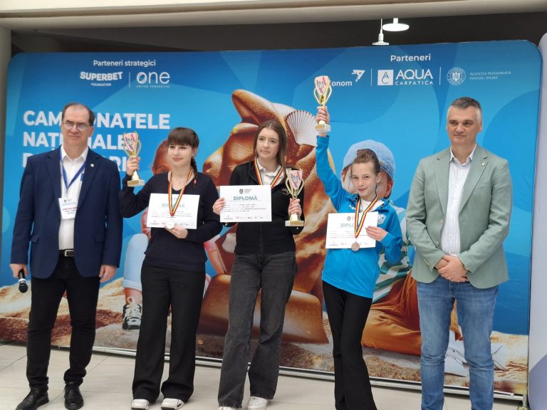 Diana Dospin, medaliată cu bronz la Campionatul Național de Șah pentru Copii și Juniori!