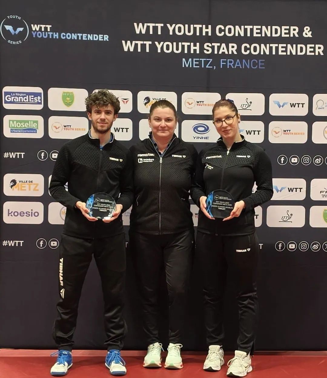 Bianca Mei-Roșu, medaliată cu argint și bronz la concursul WTT Youth Star Contender Metz 2026