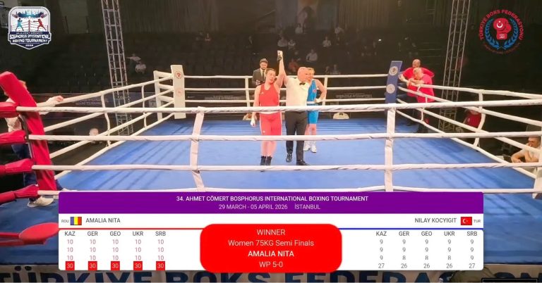 Amalia Niță de la CSM Constanța va boxa în finala turneului de la Istanbul