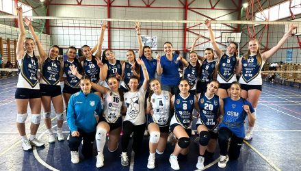 Speranțele secției de volei fete continuă lupta pentru medalii! CSM Constanța s-a calificat la Turneul Final U15