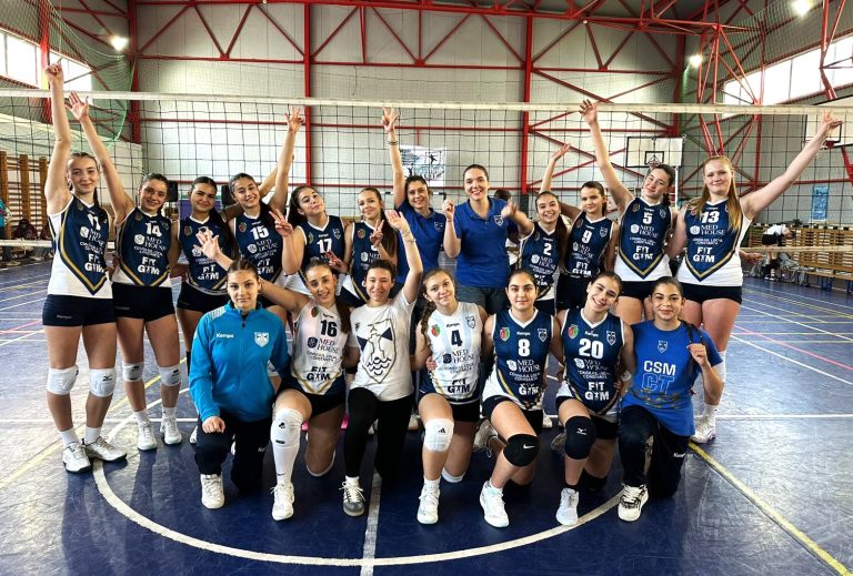 Speranțele secției de volei fete continuă lupta pentru medalii! CSM Constanța s-a calificat la Turneul Final U15