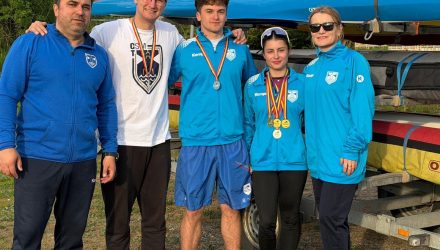 Aur și argint pentru sportivii de la kaiac-canoe la Cupa României și Campionatul Național de Fond