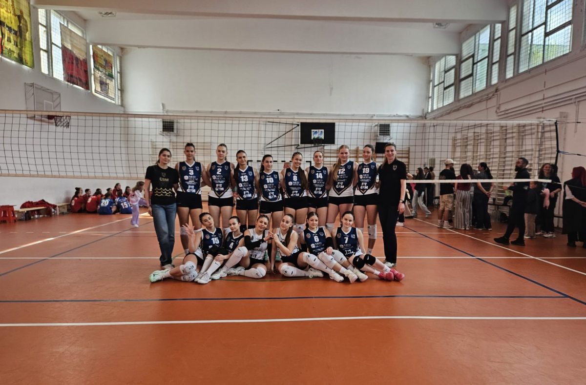 Cadetele continuă lupta pentru medalii! CSM Constanța este calificată la Campionatul Național de volei feminin U17