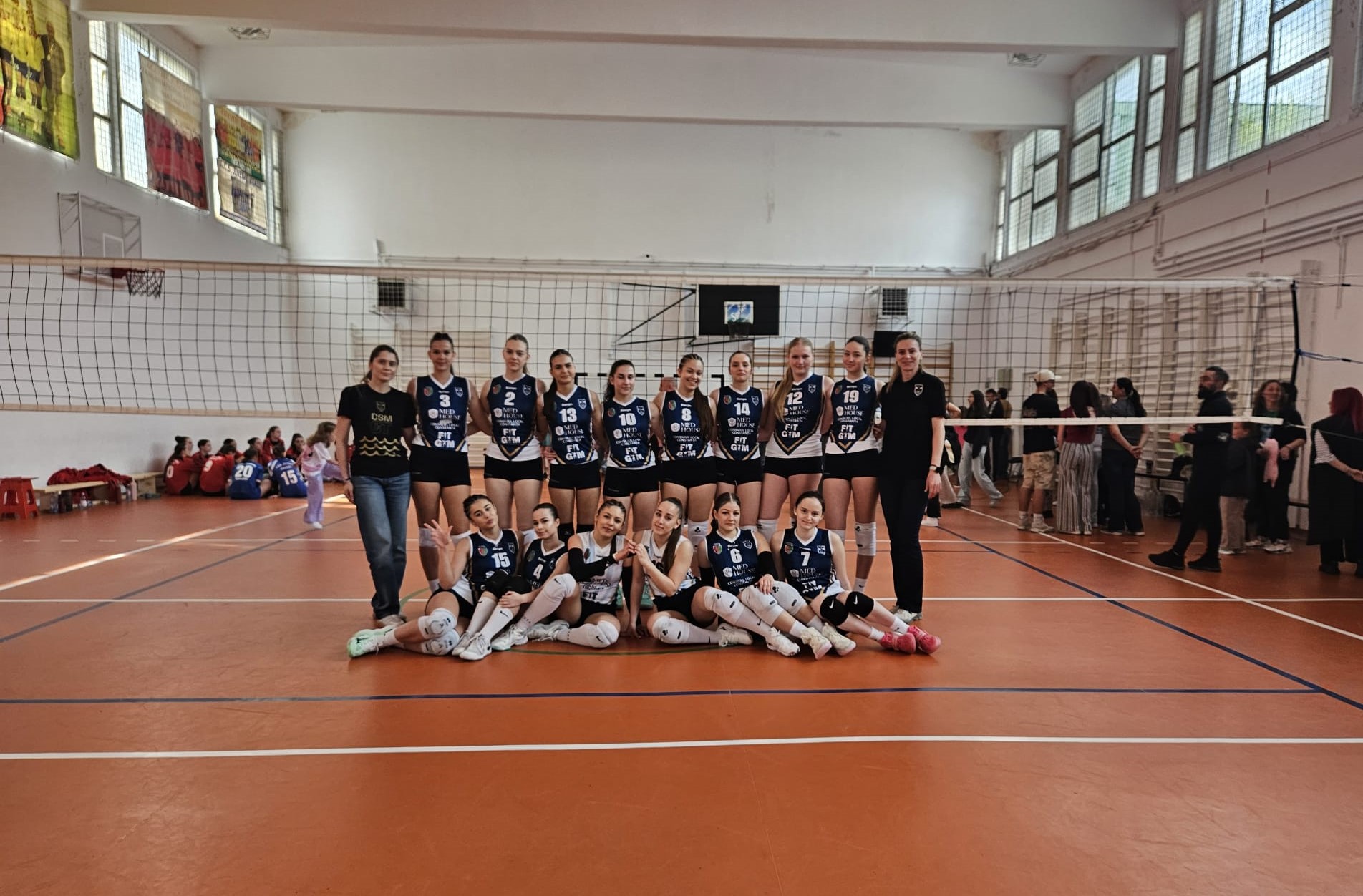 Cadetele continuă lupta pentru medalii! CSM Constanța este calificată la Campionatul Național de volei feminin U17
