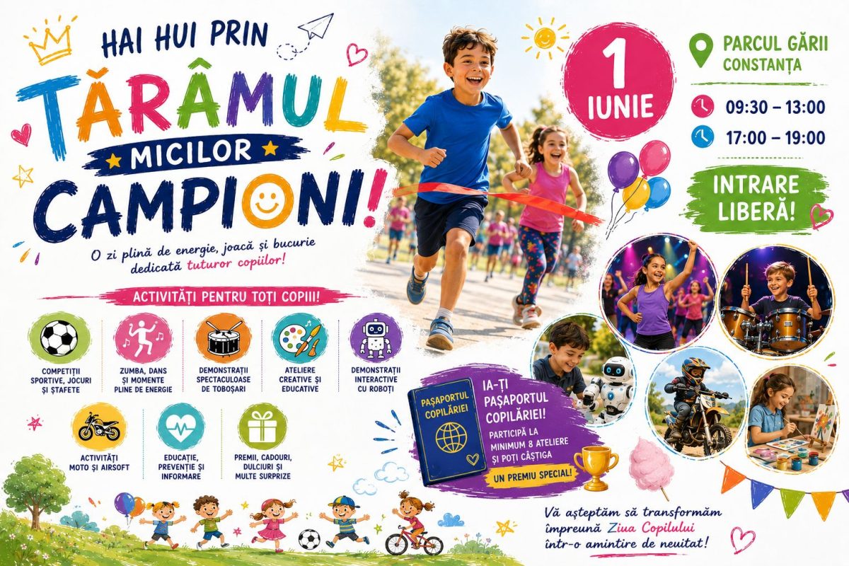 HAI HUI PRIN TĂRÂMUL MICILOR CAMPIONI!