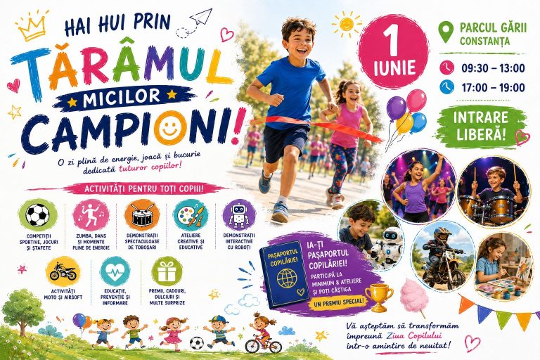 HAI HUI PRIN TĂRÂMUL MICILOR CAMPIONI!