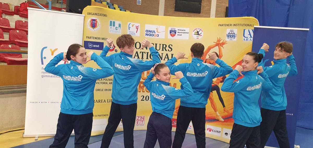 Gimnastica Aerobică este la înălțime la CSM Constanța