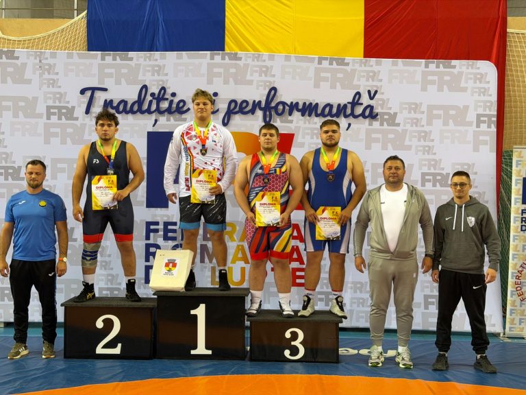 Aur, argint și bronz pentru CSM Constanța la Naționalele de lupte U20