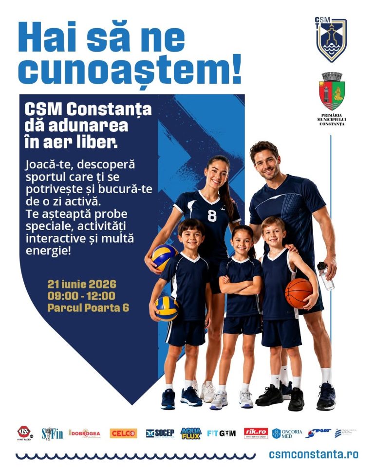 🏃‍♀️⚽🏐 Hai să ne cunoaștem prin sport! 🏀🤸‍♂️