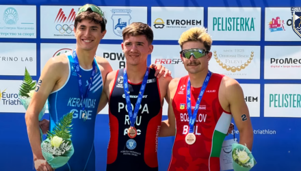 Carol Popa și-a păstrat titlul de campion balcanic la triatlon! Sportivul nostru a triumfat la Ohrid