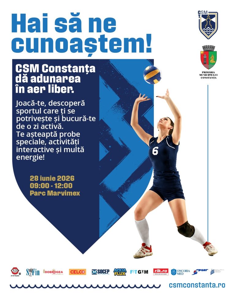🏃‍♀️⚽🏐 Hai să ne cunoaștem prin sport! 🏀🤸‍♂️