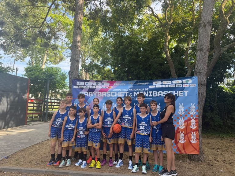 Baschet la malul mării pentru echipa CSM Constanța U12