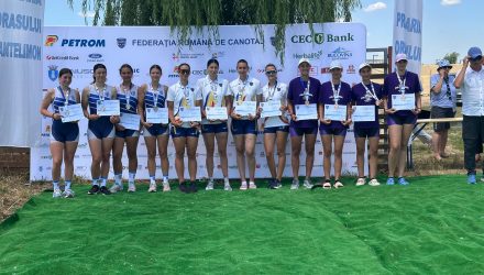 Aur, argint și bronz pentru canotorii de la CSM Constanța la Naționalele U23