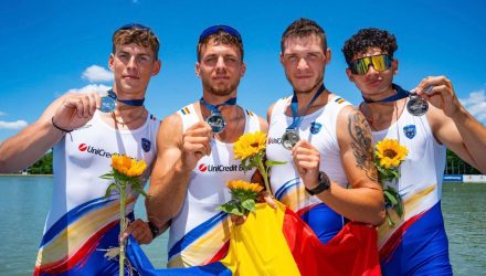 Argint la Cupa Mondială II pentru canotorii de la CSM Constanța