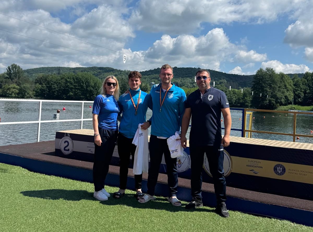 Sportivii de la Kaiac-Canoe, medaliați cu aur și argint la Campionatul Național de maraton