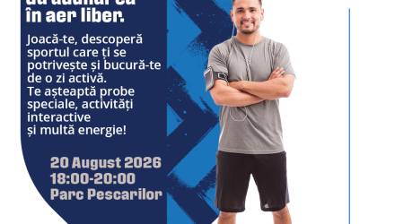  Mișcare, voie bună și experiențe sportive alături de CSM Constanța! 