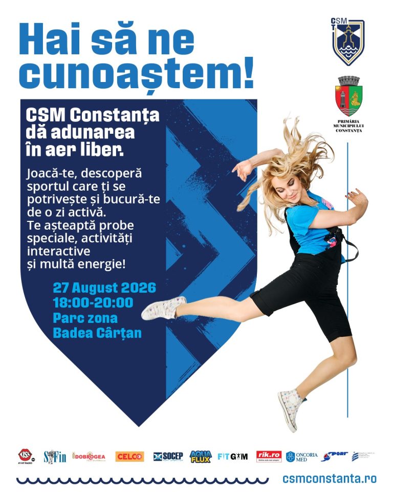 Hai să ne cunoaștem prin sport!